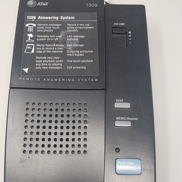 AT&T 1309 Remote Answering System - Picture 2 of 11